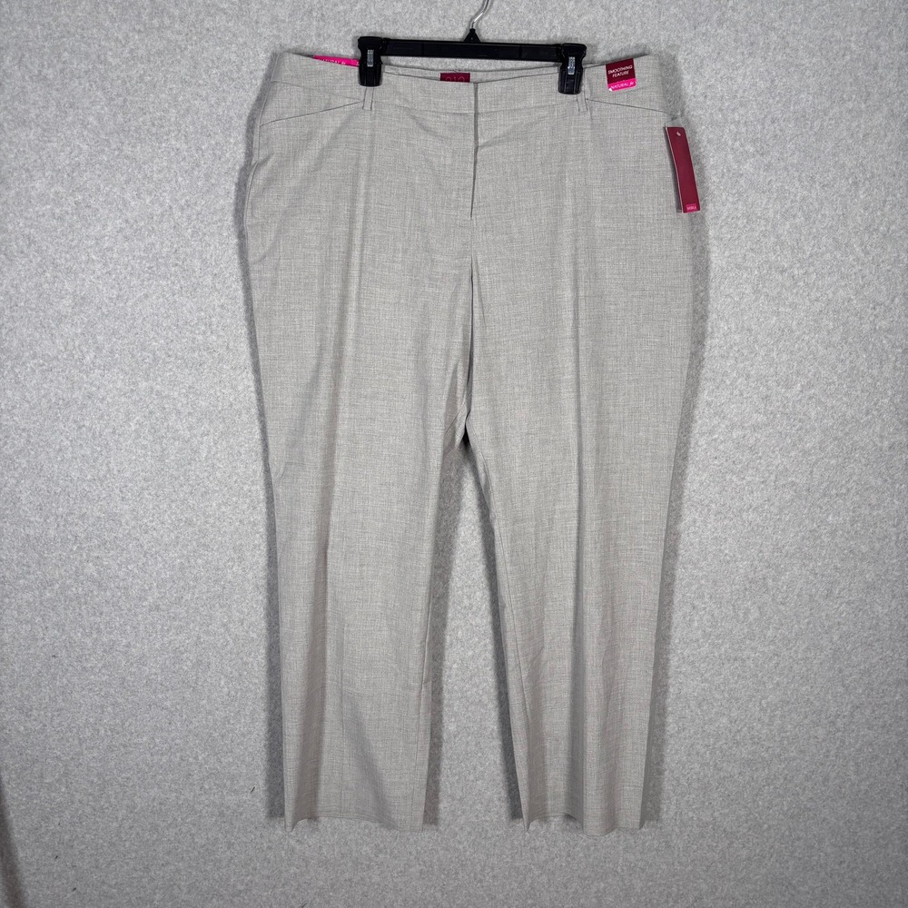 212‎ Collection Pants 18 Gray Pockets Stretch Relaxed Smoothing Career Church